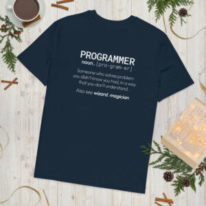 I Need A Br Unisex Organic Cotton Programmer T-shirt I Need A Br Unisex Organic Cotton Programmer T-shirt