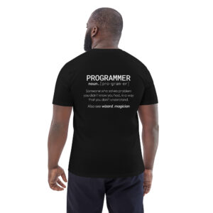 Just Code It Organic Cotton Programmer T-shirt Just Code It Organic Cotton Programmer T-shirt