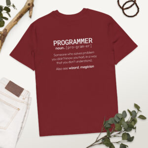 404 Error Organic Cotton Programmer T-shirt 404 Error Organic Cotton Programmer T-shirt