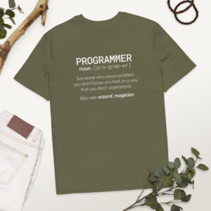 404 Error Organic Cotton Programmer T-shirt 404 Error Organic Cotton Programmer T-shirt