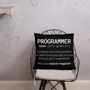 Theory of Relativity Programmer Techie Pillow