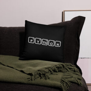 Python Programmer Techy Pillow Python Programmer Techy Pillow