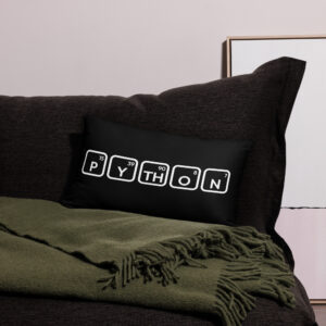 Python Programmer Techy Pillow Python Programmer Techy Pillow