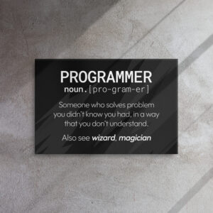 Programmer Wall Art Canvas