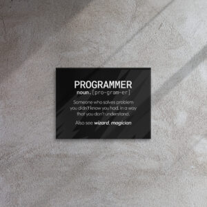 Programmer Wall Art Canvas Programmer Wall Art Canvas