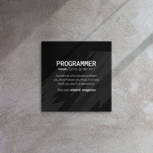 Programmer Wall Art Canvas Programmer Wall Art Canvas