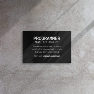 Programmer Wall Art Canvas Programmer Wall Art Canvas