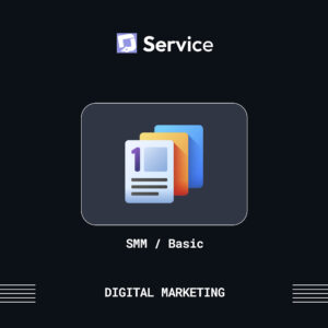 Social Media Marketing Services Social Media Marketing Services Basic Package