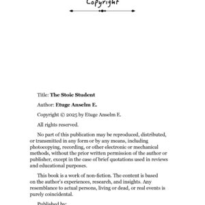 The Stoic Student: Ancient Wisdom for Modern-Day Success The Stoic Student: Ancient Wisdom for Modern-Day Success