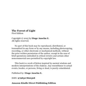 The Forest of Light: Tales of Consciousness The Forest of Light: Tales of Consciousness