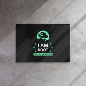 I Am Root Linux Wall Art Canvas I Am Root Linux Wall Art Canvas