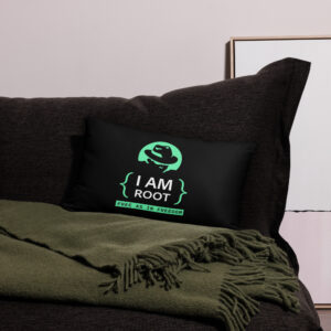 I Am Root Ctrl Alt Del Pillow I Am Root Ctrl Alt Del Pillow