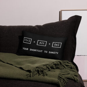 I Am Root Ctrl Alt Del Pillow I Am Root Ctrl Alt Del Pillow