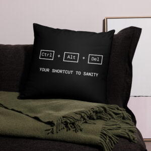 I Am Root Ctrl Alt Del Pillow I Am Root Ctrl Alt Del Pillow