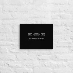 Ctrl Alt Del Wall Art Canvas Ctrl Alt Del Wall Art Canvas