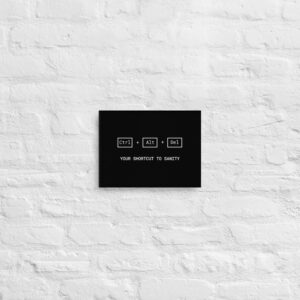 Ctrl Alt Del Wall Art Canvas Ctrl Alt Del Wall Art Canvas