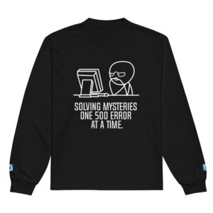 Solving Mystries Backend Dev Long Sleeve