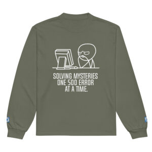 Solving Mystries Backend Dev Long Sleeve