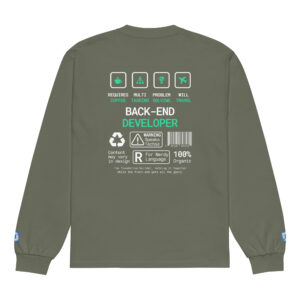 Toldja I Speak API Backend Dev Long Sleeve Toldja I Speak API Backend Dev Long Sleeve