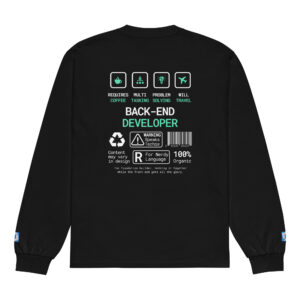 Are Ya Coding Backend Dev Long Sleeve Are Ya Coding Backend Dev Long Sleeve