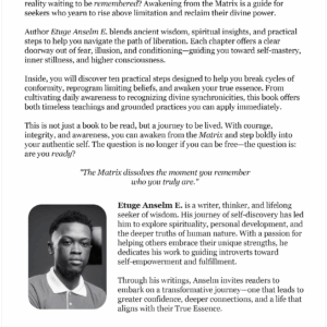 Awakening from the Matrix: 10 Steps to Conscious Liberation