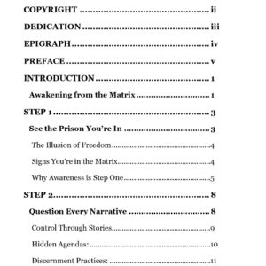 Awakening from the Matrix: 10 Steps to Conscious Liberation