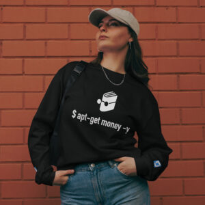 APT Get Money Full-stack Dev Long Sleeve APT Get Money Full-stack Dev Long Sleeve