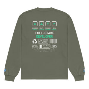 Coffee Full-stack Dev Long Sleeve Coffee Full-stack Dev Long Sleeve