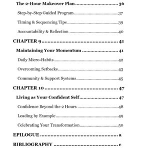 The 2-Hour Confidence Makeover: Mindset Shifts & Exercises