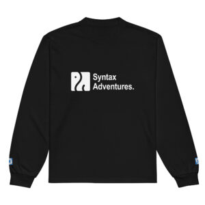 Syntax Adventures Full-stack Dev Long Sleeve