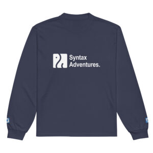 Syntax Adventures Full-stack Dev Long Sleeve Syntax Adventures Full-stack Dev Long Sleeve