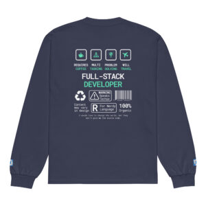 Syntax Adventures Full-stack Dev Long Sleeve Syntax Adventures Full-stack Dev Long Sleeve