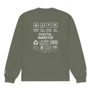 Talk SMM Marketer Long Sleeve Talk SMM Marketer Long Sleeve
