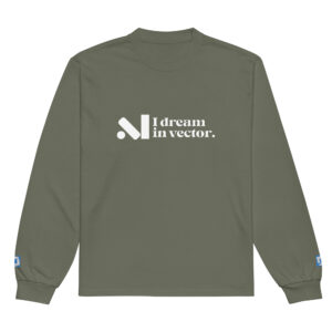 I Dream In Vector Designer Long Sleeve