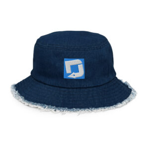 Dakidarts Embroidered Denim Bucket Hat Dakidarts Embroidered Denim Bucket Hat