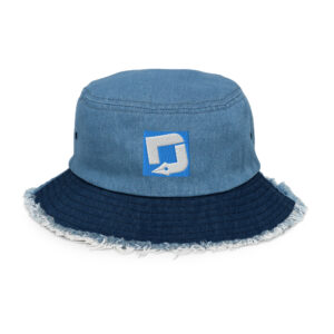 Dakidarts Embroidered Denim Bucket Hat Dakidarts Embroidered Denim Bucket Hat