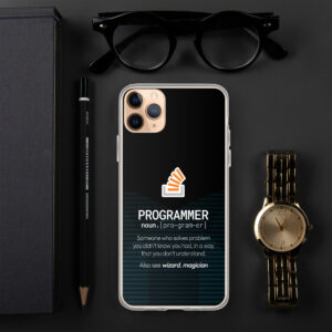 Stack Overflow Programmer iPhone Case Stack Overflow Programmer iPhone Case