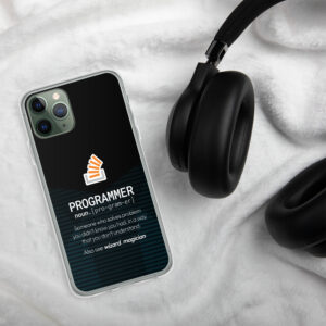 Stack Overflow Programmer iPhone Case Stack Overflow Programmer iPhone Case