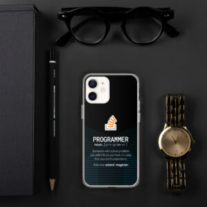 Stack Overflow Programmer iPhone Case Stack Overflow Programmer iPhone Case