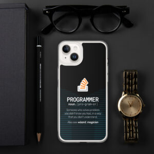 Stack Overflow Programmer iPhone Case Stack Overflow Programmer iPhone Case