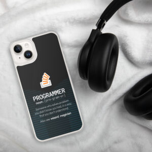 Stack Overflow Programmer iPhone Case Stack Overflow Programmer iPhone Case