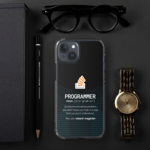Stack Overflow Programmer iPhone Case Stack Overflow Programmer iPhone Case