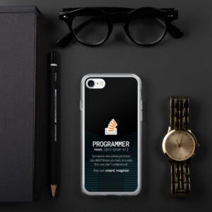 Stack Overflow Programmer iPhone Case Stack Overflow Programmer iPhone Case