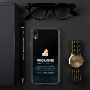 Stack Overflow Programmer iPhone Case Stack Overflow Programmer iPhone Case