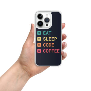 Eat Sleep Code Coffee Techy iPhone Case Eat Sleep Code Coffee Techy iPhone Case