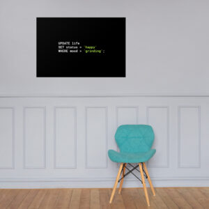 Programmer Wall Art Enhanced Matte Paper Poster WA1J Programmer Wall Art Enhanced Matte Paper Poster WA1J