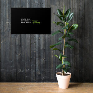 Programmer Wall Art Enhanced Matte Paper Poster WA1J Programmer Wall Art Enhanced Matte Paper Poster WA1J