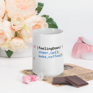 C Programmer Mug White Glossy Nerdy Mug MW1A