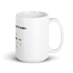 C Programmer Mug White Glossy Mug MW1C C Programmer Mug White Glossy Mug MW1C
