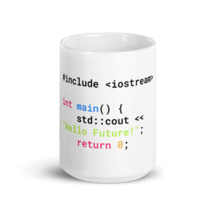 C Programmer Mug White Glossy Mug MW1C C Programmer Mug White Glossy Mug MW1C